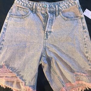 BNWT size 4 denim shorts